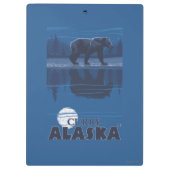 月光のくま-カレー、アラスカ クリップボード (裏面)