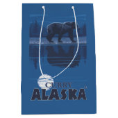 月光のくま-カレー、アラスカ ミディアムペーパーバッグ (正面)