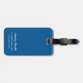 月光のくま-ワシントン州 ラゲッジタグ (裏面横)