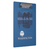 月光のくま-ワシントン州、山のパン屋 クリップボード (右)