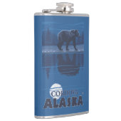 月光のくま- Cordova、アラスカ フラスク (右)