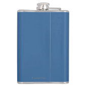 月光のくま- Denaliの国立公園、アラスカ フラスク (裏面)