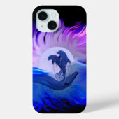 月光のイルカ Case-Mate iPhoneケース (裏面)