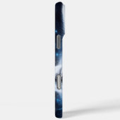 月光のオオカミ自然アート Case-Mate iPhoneケース (裏面 / 右)