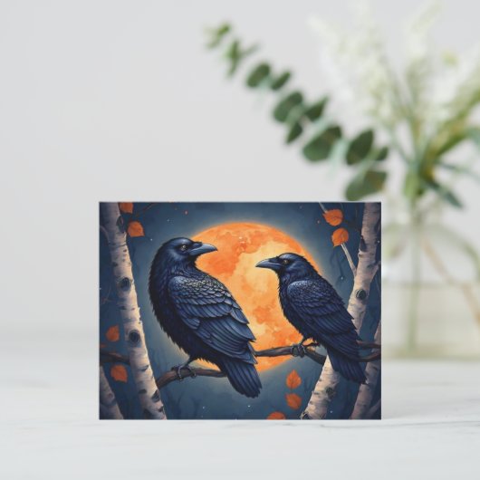 月光のカラスたち 松の木の下で エンクロージャーカード (スタンド正面)