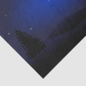 月光のサンタのそりのシルエット 薄葉紙 (詳細)