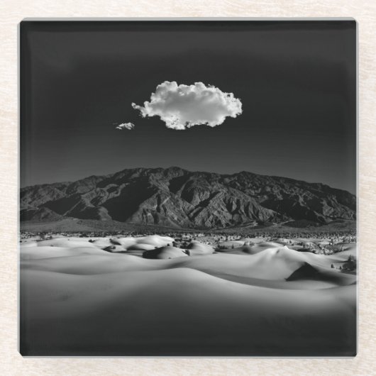 月光のセレナーデ ガラスコースター (正面)