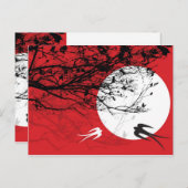 月光のツバメ(東方) ポストカード (正面/裏面)