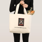 月光のバッグ ラージトートバッグ (正面(商品))