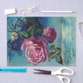 月光のバラBのティッシュペーパー 薄葉紙 (クラフト)