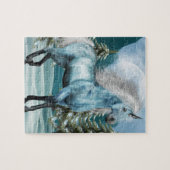 月光のパズルのユニコーン ジグソーパズル (横)