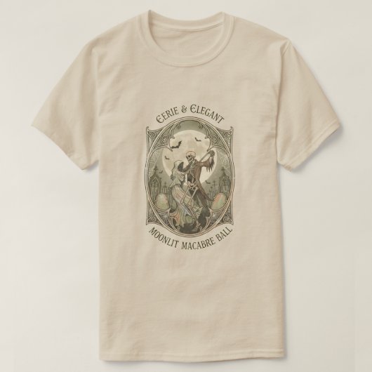 月光のマカブル・ボール Tシャツ (デザイン正面)