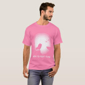 月光の下のライオン - 一人で戦うことを学ぶ Tシャツ (正面フル)