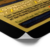 月光の中のダンランド ポスター (角)