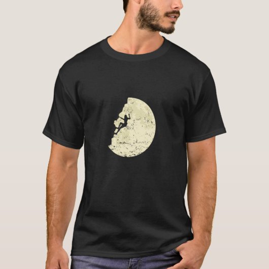 月光の中の登攀 Tシャツ (正面)