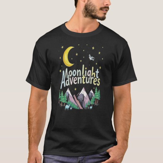 月光の冒険 Tシャツ (正面)