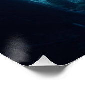 月光の出会い：森の中のビッグフット ポスター (コーナー)