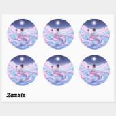 月光の反射 ラウンドシール (シート)