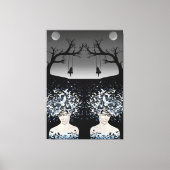 月光の夢：自由と孤独 キャンバスプリント (正面)