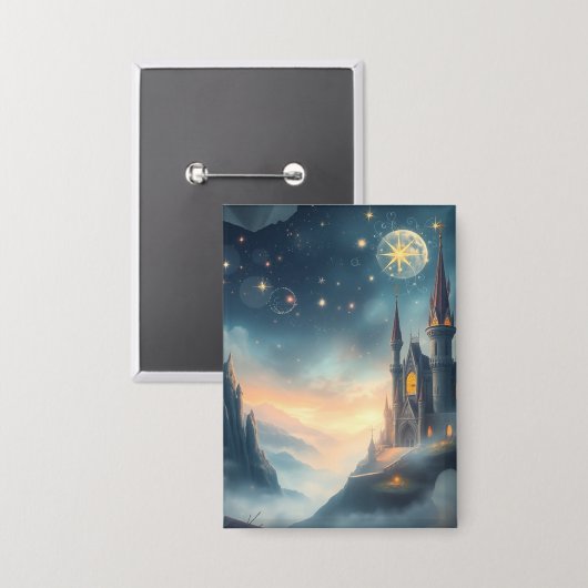 月光の天城 缶バッジ (正面/裏面)