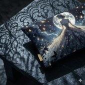 月光の妖精の姫の天界のドレス ランバークッション