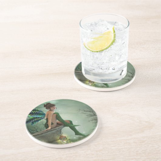 月光の妖精 コースター (側面)