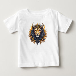 月光の守護者 - 宇宙の獅子。 ベビーTシャツ