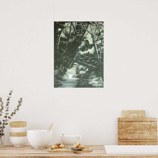 月光の影 ポスター (キッチン)