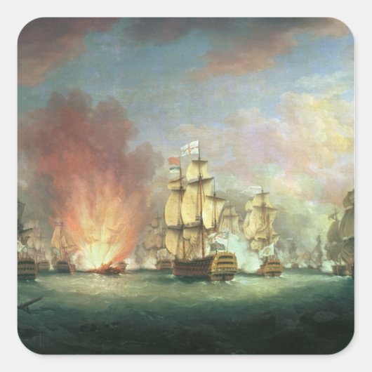 月光の戦い:ケープセント沖の戦い スクエアシール (正面)