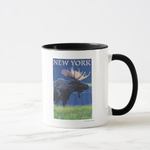 月光の新しいYorkMoose マグカップ
