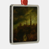 月光の景色 メタルオーナメント (右)