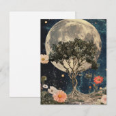 月光の木と花 (正面/裏面)