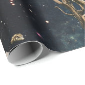 月光の木と花 ラッピングペーパー (ロールコーナー)