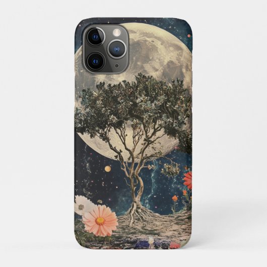 月光の木と花 Case-Mate iPhoneケース (裏)