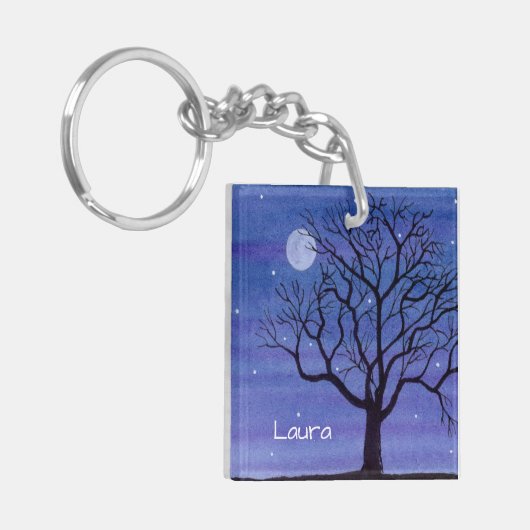 月光の木 キーホルダー (正面左)