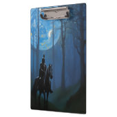 月光の森の神秘的な黒騎士 クリップボード (左)