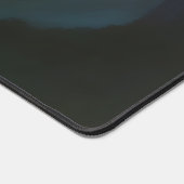 月光の森の神秘的な黒騎士 デスクマット (コーナー)