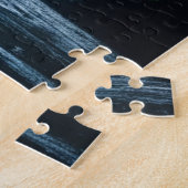 月光の滝 – シネマティックな夜景 ジグソーパズル (側面)