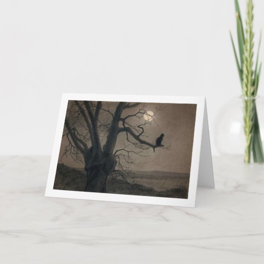 月光の猫、アレグサンダーSteinlen カード (正面)