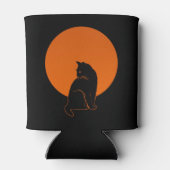 月光の猫 缶クーラー (裏面)
