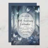 月光の翼とミッドナイトマジック アニバーサリー パーティー 招待状 (正面/裏面)