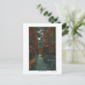 月光の花の景色 ポストカード (スタンド正面)