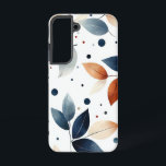 月光の花 SAMSUNG GALAXY S22ケース<br><div class="desc">月明かりの下に漂う柔らかい花模様の垂直スプレー。</div>