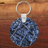 月光の迷彩柄 キーホルダー (正面)