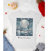 月光の遊牧林、カスタマイズ可能 Tシャツ