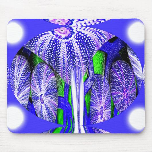 月光の雲丹 マウスパッド (正面)