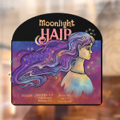 月光の髪 ウィンドウステッカー ウィンドウサイン (シート2)