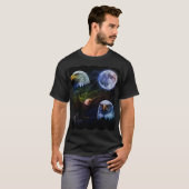 月光の鷲トリオ Tシャツ (正面フル)