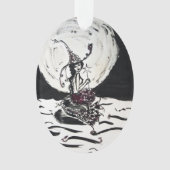 月光のWitchyの人魚暗い愛ファンタジー オーナメント (正面)