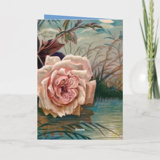 月光は上がりました カード (裏面)